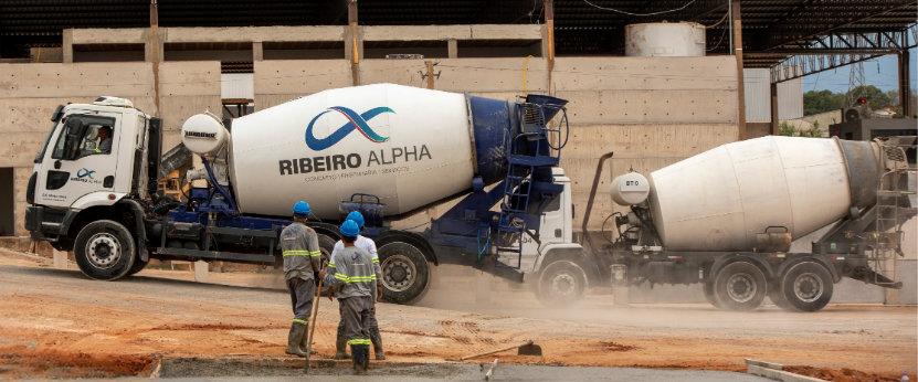 Locação de Caminhão Betoneira em Bauru - Ribeiro Alpha